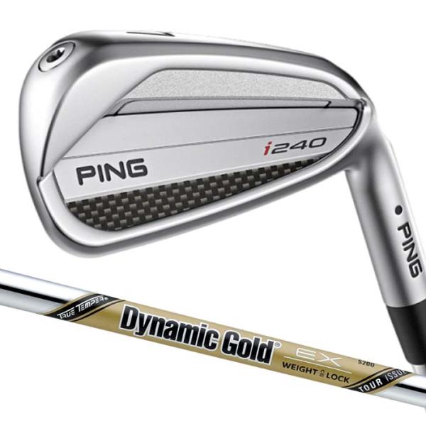 ピン ゴルフ PING i240 アイアン Dynamic Gold EX TOUR ISSUE 単...