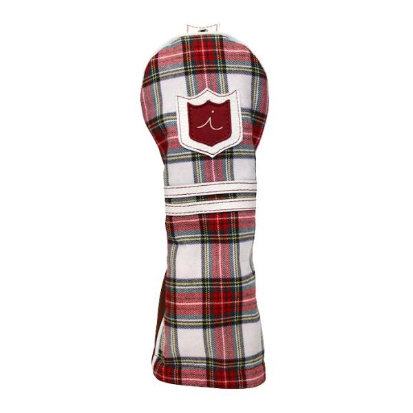 イリアック ILIAC HC004 ヘッドカバー クレスト タータン フェアウェイウッド用 本革 F...