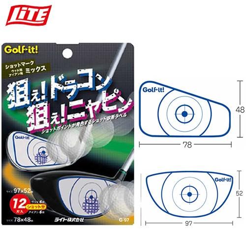 （ネコポス可） LITE ショットマーク ミックス G-97