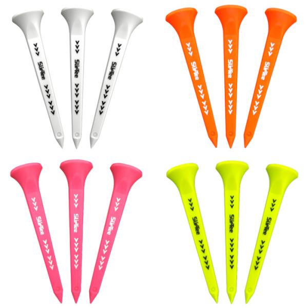 スリップティー SlipTee ゴルフ ティー スーパーテフロンチップ バックスピン低減 飛距離性能...