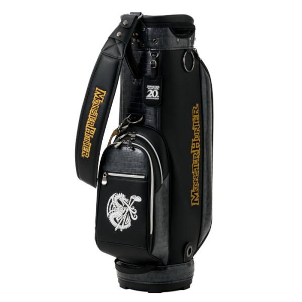 モンスターハンター MONSTER HUNTER 20th ミラボレアス キャディバッグ 9型 黒龍...