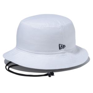 ニューエラ NEW ERA 14109161 バケット01 ZAMZA Waterproof ウォータープルーフ ホワイト 防水ハット ゴルフ 帽子 撥水 レインハット｜wizard