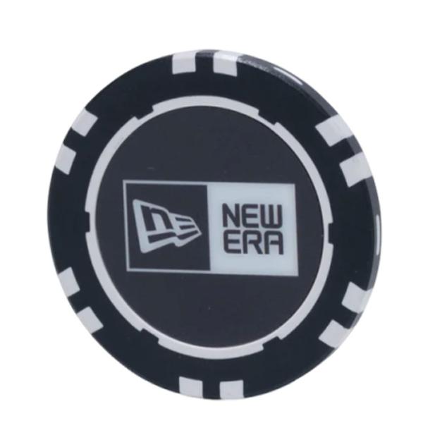 ニューエラ NEW ERA チップマーカー Box Logo ボックスロゴ ブラック × ホワイト ...