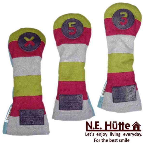 ヘッドカバー エヌ.イー.ヒュッテ N.E.Hutte 帆布キャンバスシリーズ フェアウェイウッド用...