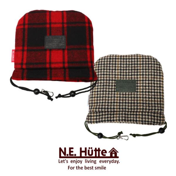 エヌ.イー.ヒュッテ N.E.Hutte プレミアムチェックシリーズ アイアンカバー Iron co...