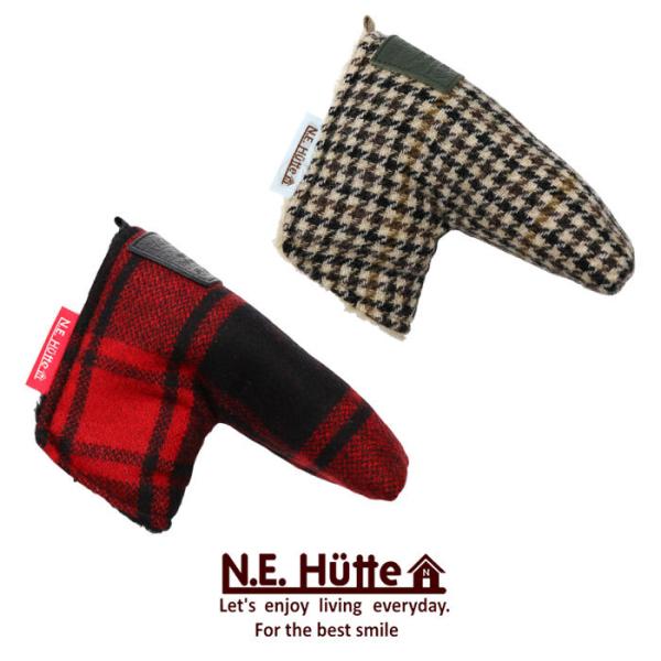 エヌ.イー.ヒュッテ N.E.Hutte プレミアムチェックシリーズ パターカバー ピン型用 マグネ...