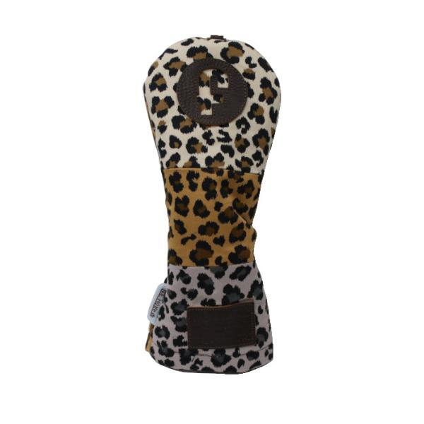 エヌ.イー.ヒュッテ N.E.Hutte ジャングルシリーズ ヒョウ柄 FW用ヘッドカバー Head...