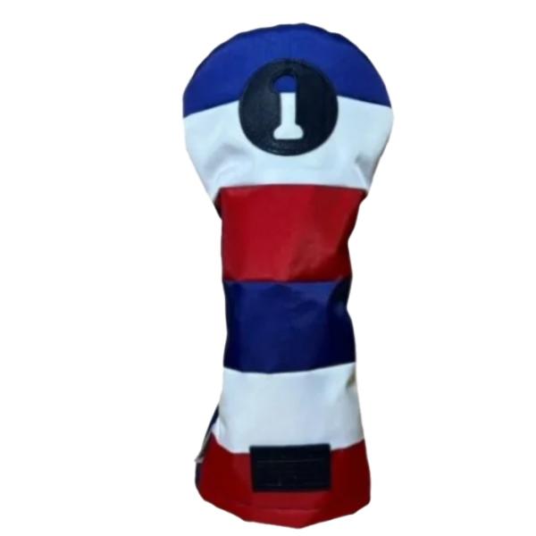 エヌ.イー.ヒュッテ N.E.Hutte ナイロンシリーズ ドライバー用 ヘッドカバー ボーダー ト...