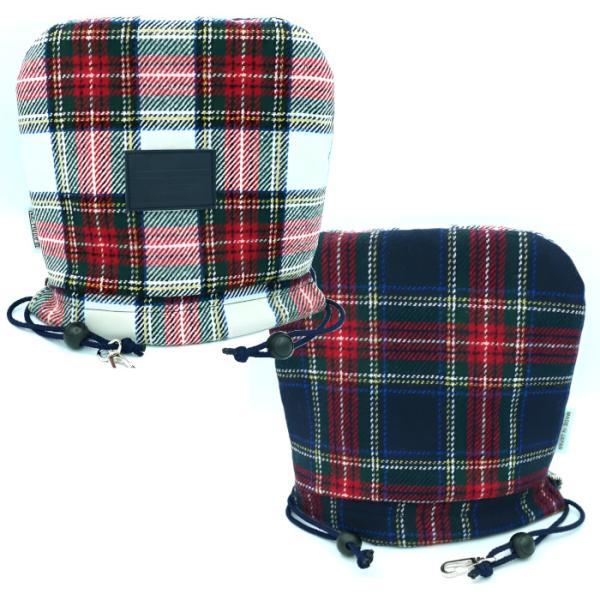 エヌ.イー.ヒュッテ N.E.Hutte アイアンカバー NEW ホワイトチェック Iron cov...