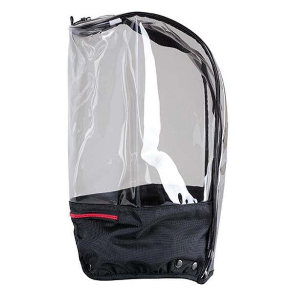 キャディバッグ用 フリーサイズ フード スモークグレー クリアー ほとんどのゴルフバッグで使用可能