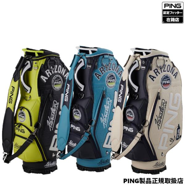 ピン ゴルフ PING CB-N2602 Mr.PING SURF キャディバッグ 9.5インチ 3...