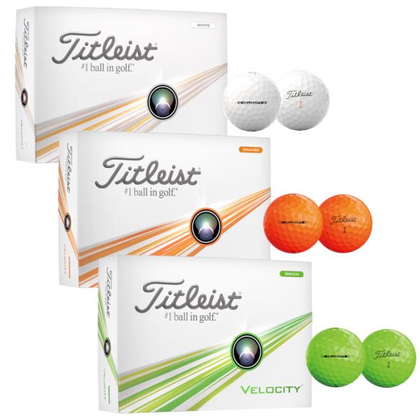 タイトリスト Titleist 2024 NEW VELOCITY 1ダース 12球 ゴルフ ボール...