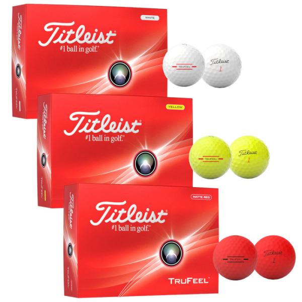 タイトリスト Titleist 2024 NEW TRUFEEL 1ダース 12球 ゴルフ ボール ...