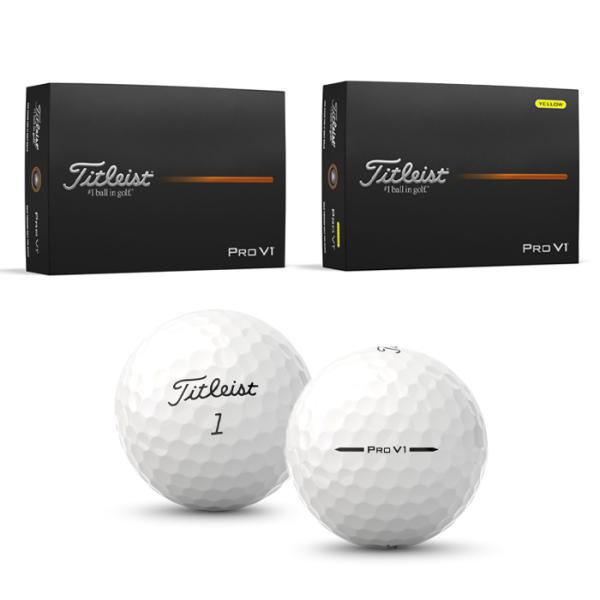 タイトリスト Titleist 2025 PRO V1 オウンネーム 2ダース 24球 ゴルフ ボー...