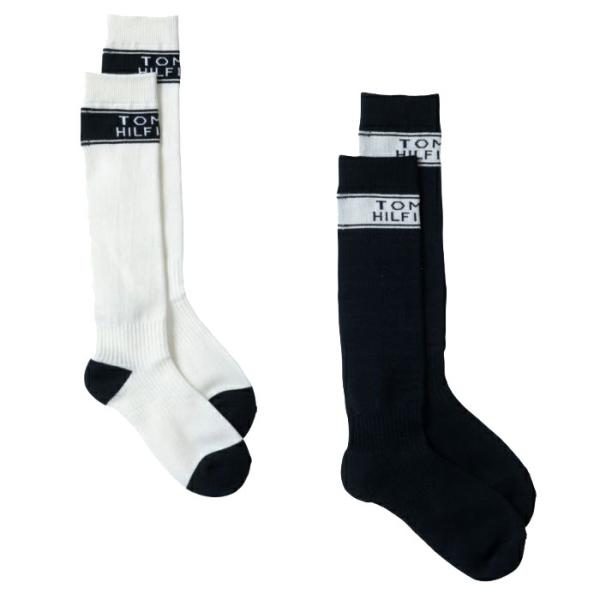 トミーヒルフィガー TOMMY HILFIGER THMB1F5F レディース ハイソックス ゴルフ...
