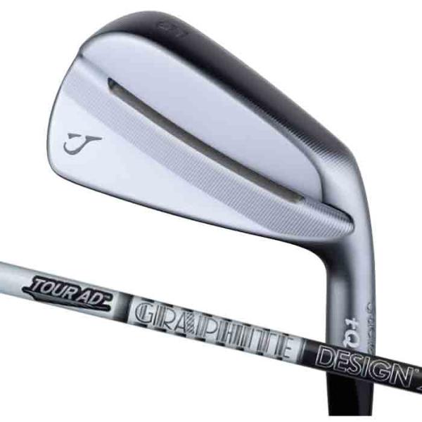 (カスタムクラブ)ジューシー JUCIE tQ IRON 単品グラファイトデザイン Tour ADア...