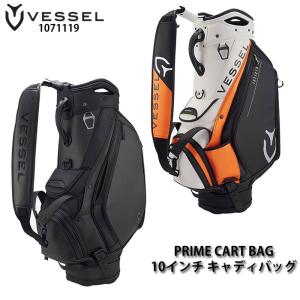 ベゼル VESSEL 1071119 PRIME CART BAG 10インチ キャディバッグ｜wizard