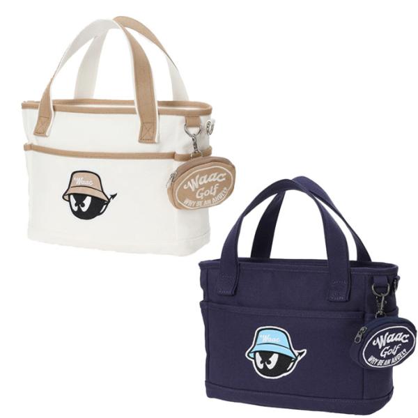 ワック WAAC 072252820 キャンバス カートバッグ ラウンドトート ラウンドバッグ ゴル...