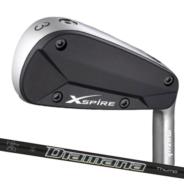 (カスタムクラブ)ムジーク muziik Xspire Titanium UT Iron 三菱ケミカ...