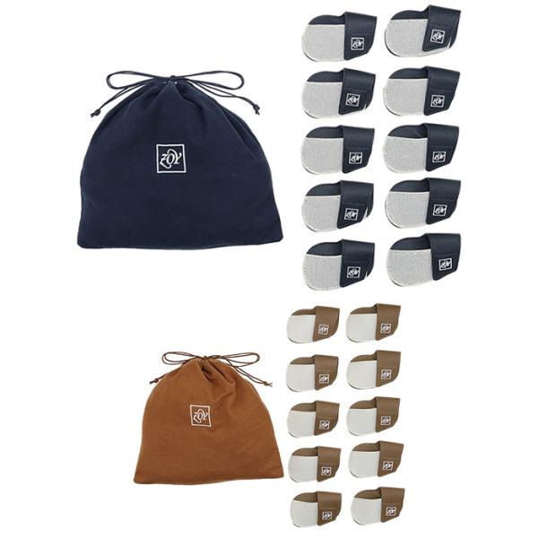 ゾーイ ZOY 071718897 キャンバス アイアンカバー 単品 セット ヘッドカバー 10個セ...