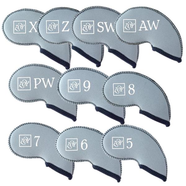 ゾーイ ZOY 071769828 単品 アイアンカバー セット ヘッドカバー 10個セット (5....