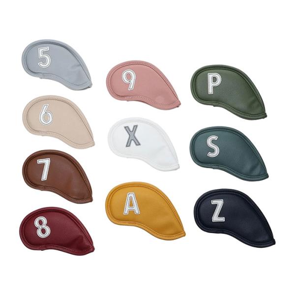 ゾーイ ZOY 071799829 単品 アイアンカバー セット マルチ ヘッドカバー 10個セット...