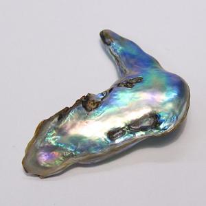 宝石ルース 裸石 ラリマー11.01ct 直径14mmカボション形 三大