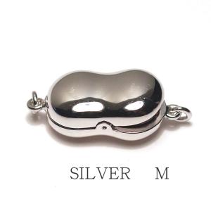 クラスプ シルバー925 パールネックレスの長さ調整に！ 留め具 クラスプ SILVER 差し込み式 パールネックレス用留め金具