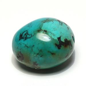 宝石ルース 裸石 ラリマー11.01ct 直径14mmカボション形 三大