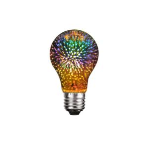 KY LEE LEDレトロエジソン電球 A60 4W E26口金 花火フィラメント電球 花火ランプ 電球 装飾電球  AC85-265V レトロ カラフル装飾電球のパック 1個入