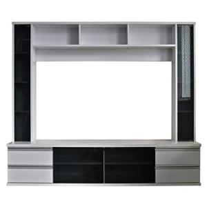 テレビ台 ハイタイプ 55インチ 60インチ 対応 180幅 収納 壁面収納 組み立て ホワイト TCP364-WH