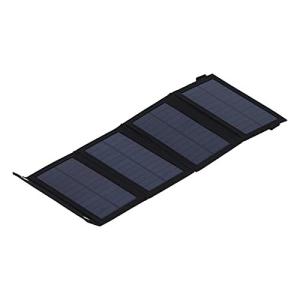 ソーラーチャージャー 10W ソーラー充電器 太陽光発電 5V 2A ソーラーパネル 折り畳み式 多結晶シリコン 軽量 スマホやタブレット 薄型 省エネ 節電対策