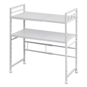 ottostyle.jp レンジ上ラック 2段 レンジ棚  レンジの上を有効活用できるスチール製ラック 大型レン