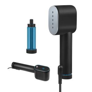 アイロン スチームアイロン 衣類スチーマー ハンガーにかけたまま シワ伸ばし パワフル 25秒立ち上がり 水漏れ