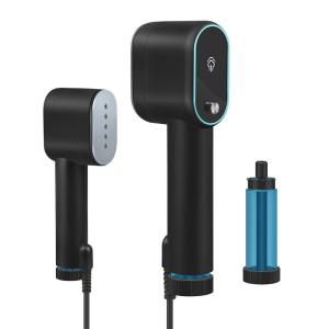 アイロン スチームアイロン 衣類スチーマー ハンガーにかけたまま シワ伸ばし パワフル 25秒立ち上がり 水漏れ