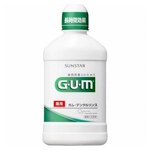 サンスター 薬用 Gum ガム・デンタルリンス レギュラータイプ 500mL マウスウォッシュ 洗口...