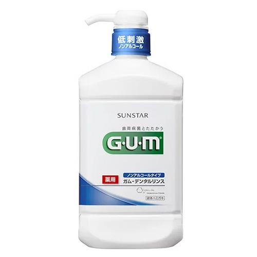 サンスター 薬用 Gum ガム・デンタルリンス ノンアルコールタイプ 960mL マウスウォッシュ ...