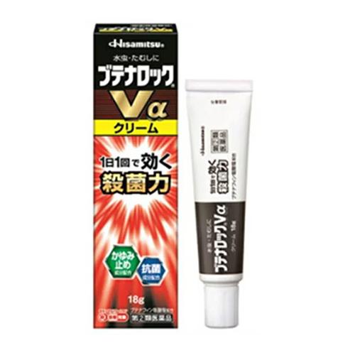 久光製薬 Hisamitsu ブテナロックVαクリーム 18g 【指定第2類医薬品】水虫 みずむし ...