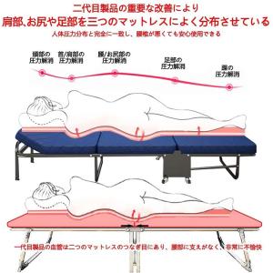 AORTD 折りたたみベッド 三つ折り シング...の詳細画像5