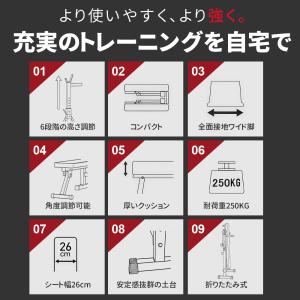 AORTD プレスベンチ トレーニングベンチ ...の詳細画像3