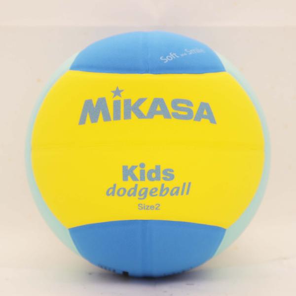 ミカサ(MIKASA) スマイルドッジボール 2号 160ｇ 青/黄/緑 SD20-YLG 推奨内圧...