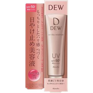 DEW-デュウ- UVデイエッセンス SPF50+・PA++++ 40g （日焼け止め美容液）