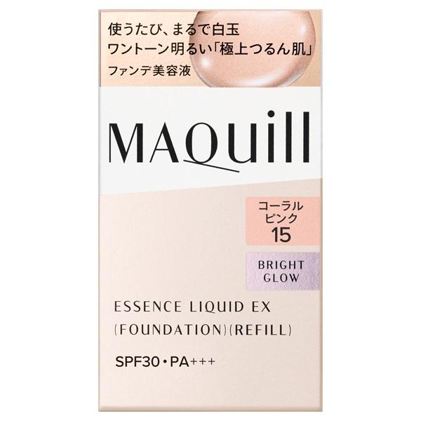 資生堂 マキアージュ エッセンスリキッド EX ブライトグロウ SPF30・PA+++ レフィル コ...