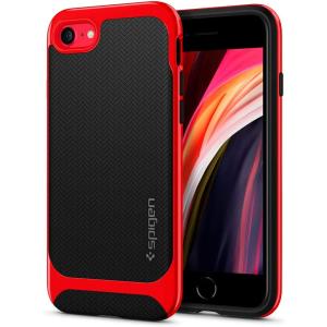 iPhoneSE   / iPhone8 / iPhone7 ケース バンパーケース 二重構造 Spigen ACS00953 / ダンテレッド