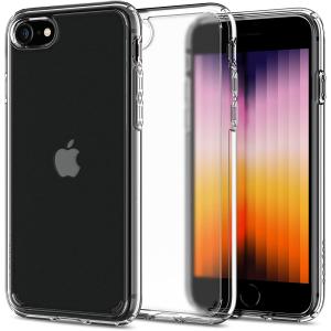 iPhoneSE   / iPhone8 / iPhone ケース 半透明 耐衝撃 ワイヤレス充電対応 Spigen ACS04354 / クリスタルクリア