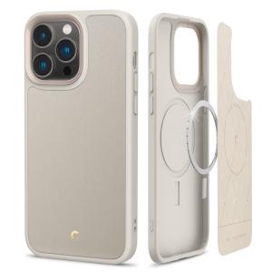 iPhone14ProMax スマホケース MagSafe対応 ストラップホール付 CYRILL Spigen ACS04880 クリーム