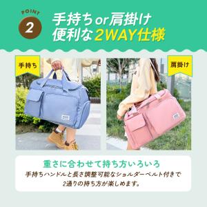 ボストンバッグ メンズ ゴルフ 大容量 2wa...の詳細画像3