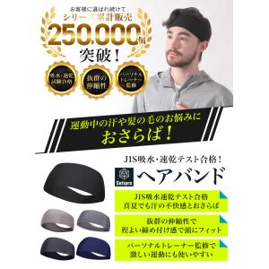 ヘアバンド ヘッドバンド スポーツヘアバンド ...の詳細画像4