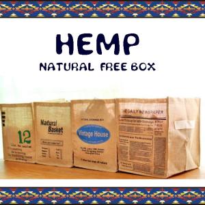 麻袋 ランドリーバスケット 新聞ストッカー HEMP おしゃれ インテリア ナチュラル 送料無料｜wls