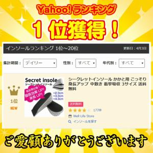 シークレット インソール かかと用 こっそり身...の詳細画像1
